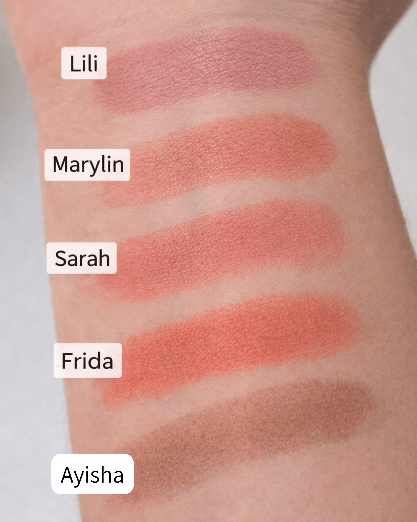 סומק קרמי משולב שפתון וצללית (5 גוונים) - Be La Belle Cosmeticsסמקים קרמיםBe La Belle Cosmetics