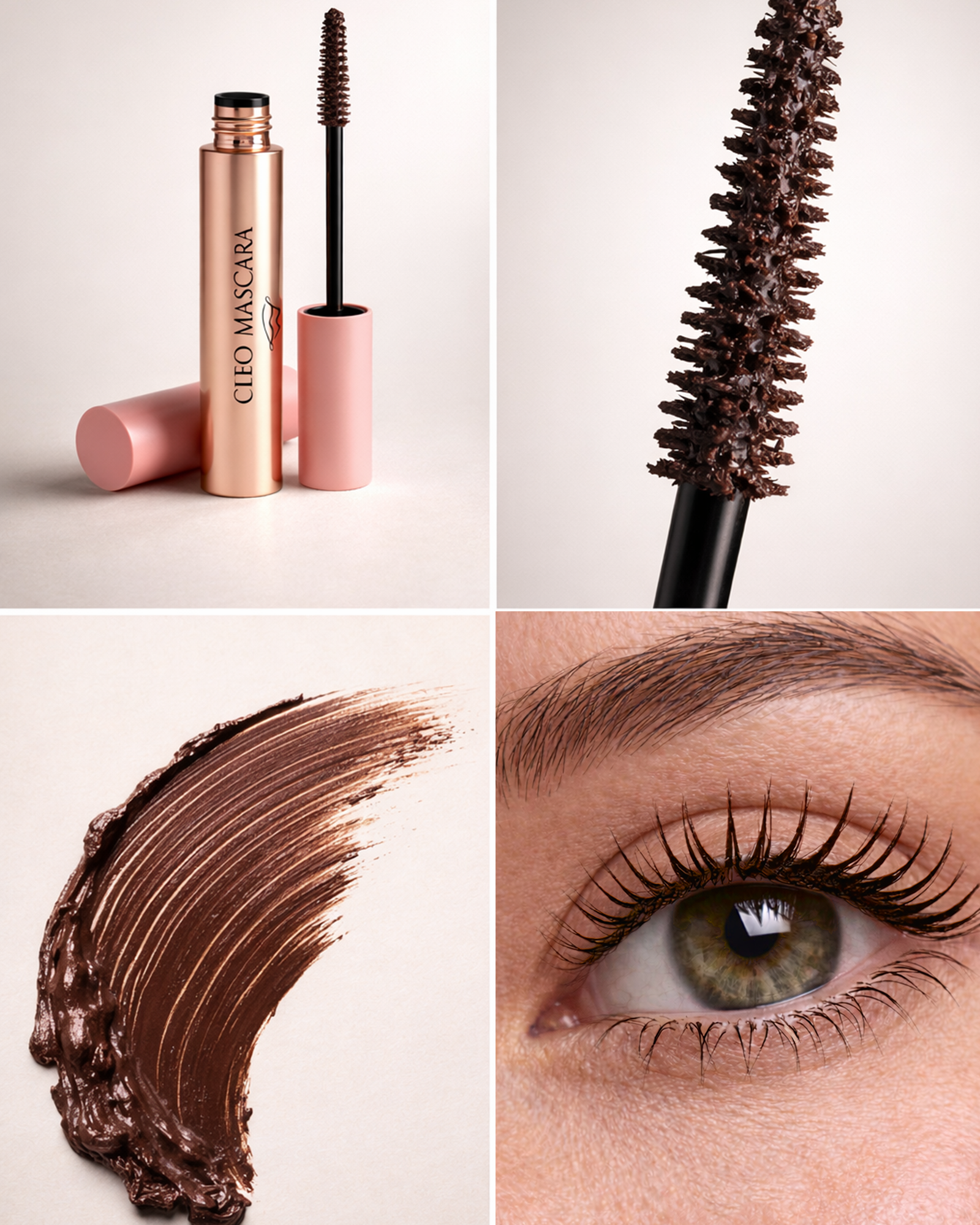 מסקרת ריסים טלסקופית – Espresso Brown (חום אספרסו)