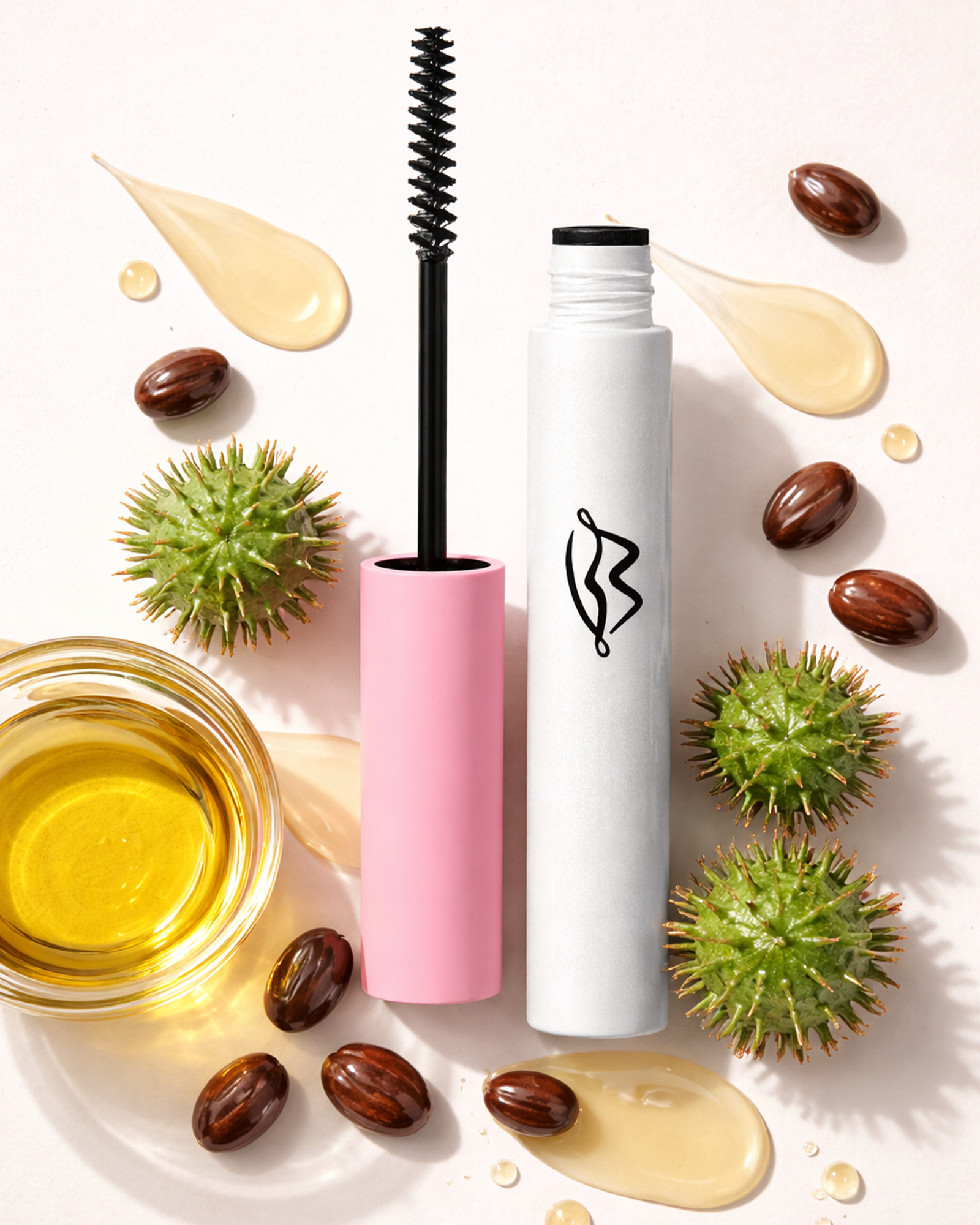 סרום שיקום גבות וריסים על בסיס שמן קיק