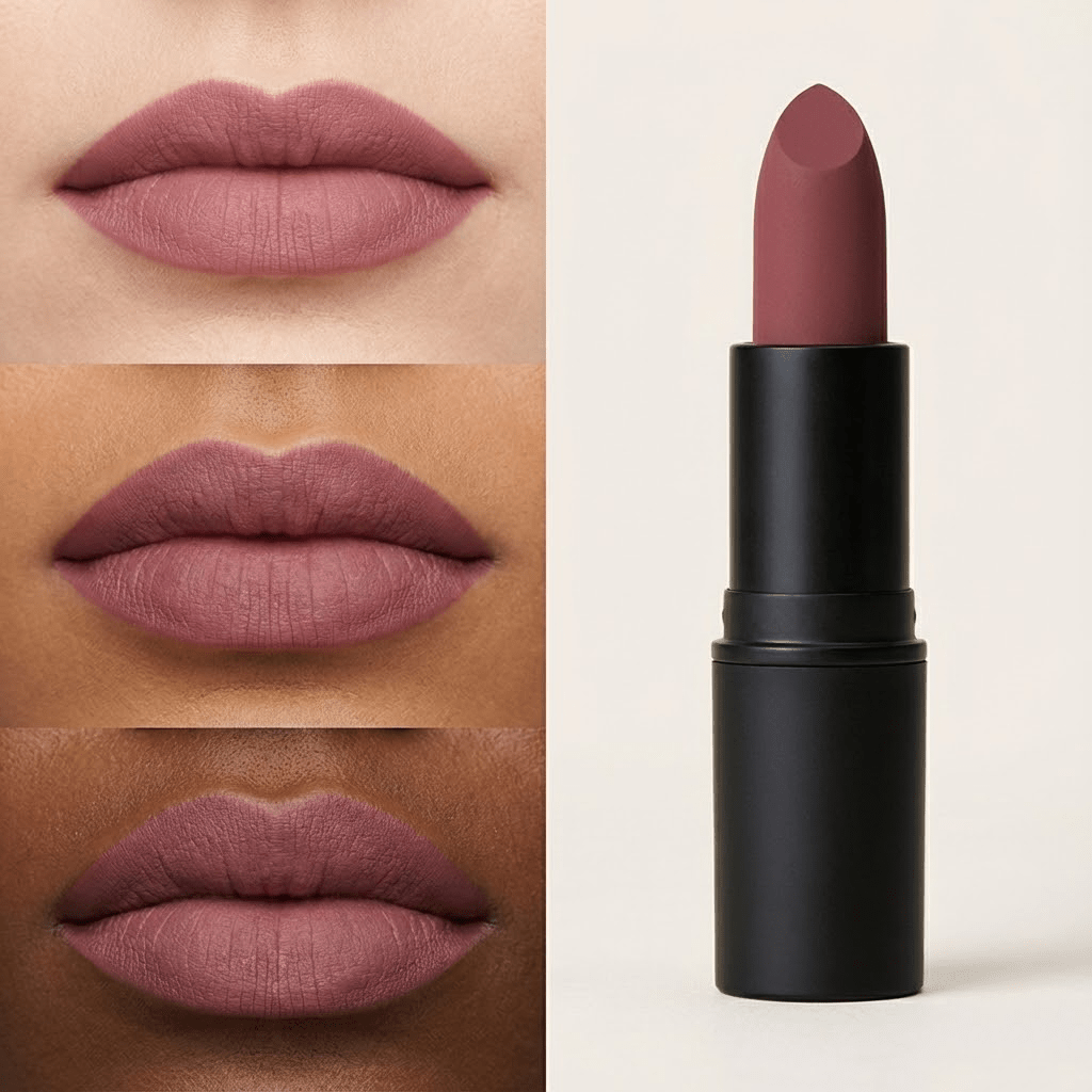 שפתון 801 – ורוד מעושן - Be La Belle CosmeticsMATTE LIPSTICKBe La Belle Cosmetics