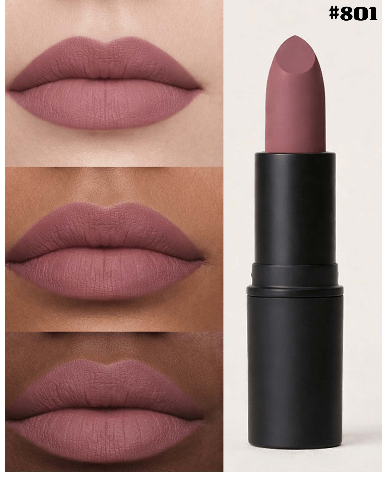 שפתון סילק Lipsticks (5 גוונים) - Be La Belle Cosmeticsclassic - creamy - lipstickBe La Belle Cosmetics