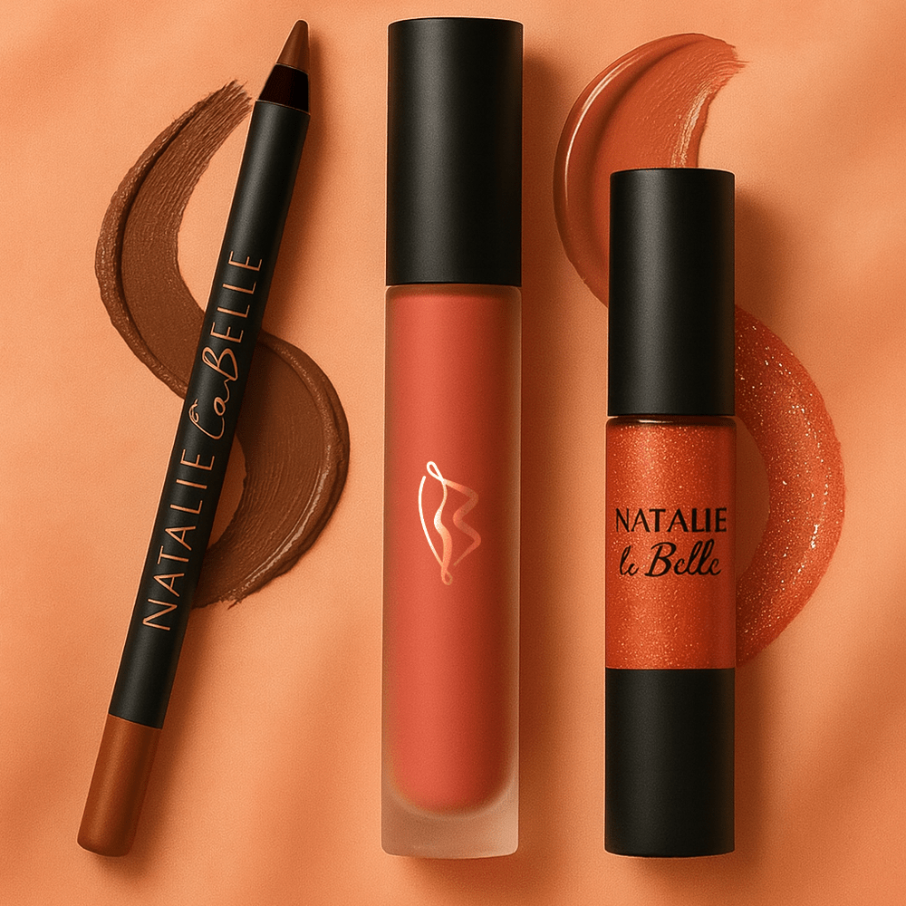 חבילת השפתיים האפרסקית — Peachy Dream - Be La Belle CosmeticsBe La Belle Cosmetics